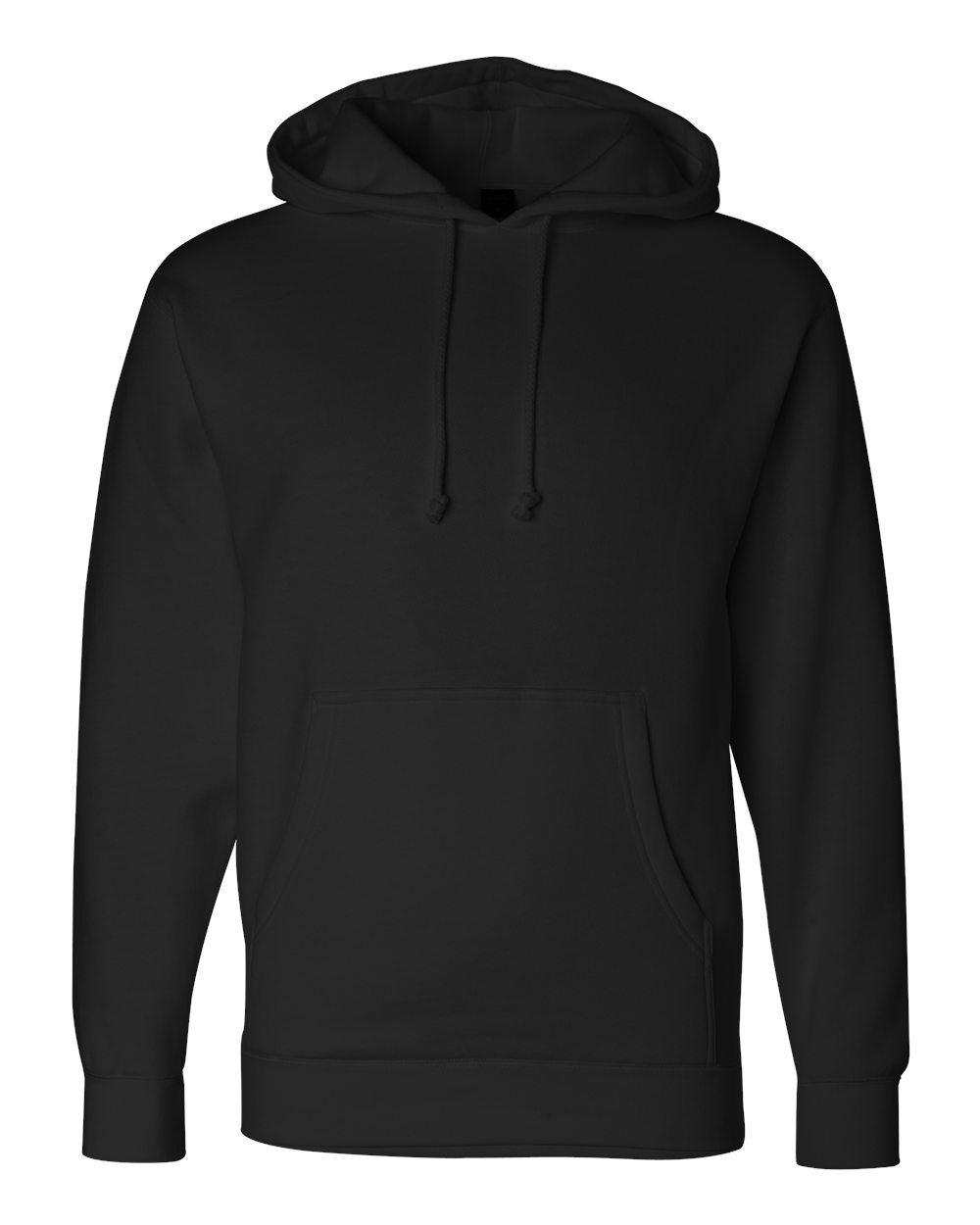 10oz 330GSM Unisex Heavyweight Hooded Sweatshirt BLACK