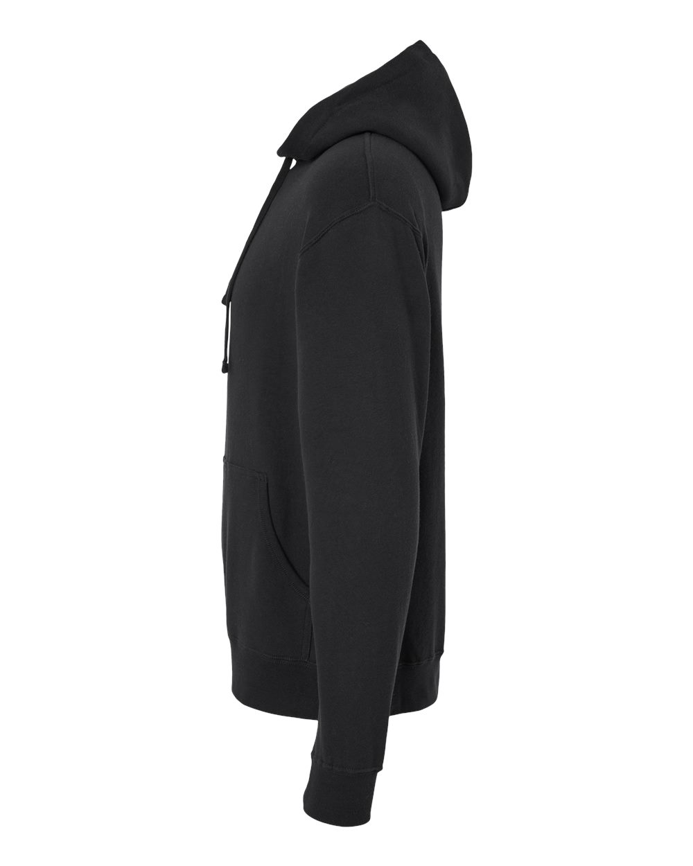 10oz 330GSM Unisex Heavyweight Hooded Sweatshirt BLACK